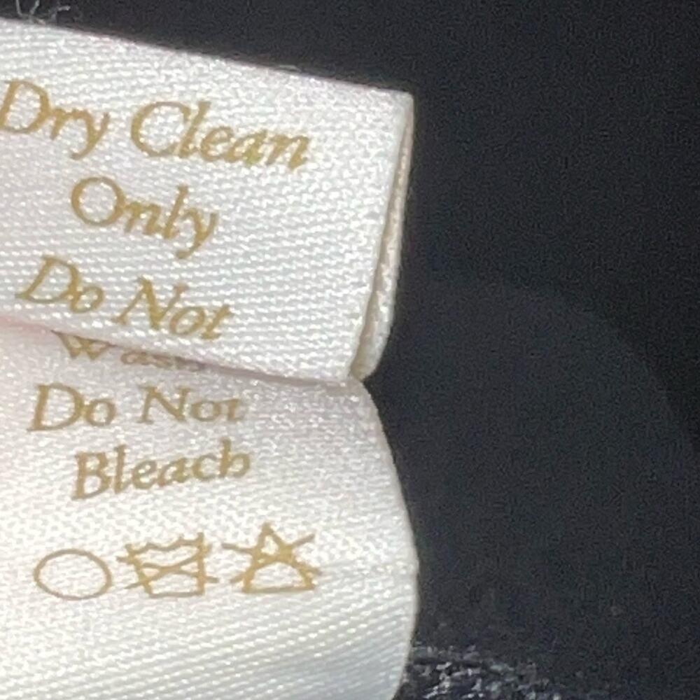 Christy Dawn Bowie Maxi Dress Noir Black Long Sleeve Women Large - Picture 7 of 8